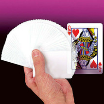 Imaginary Blank Deck Poker Cards Magic Close Up Trick WATCH DEMO + FREE ... - £15.97 GBP