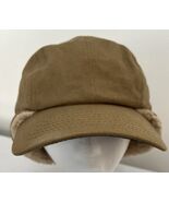Tan DUCK CANVAS SHERPA EAR &amp; NECK FLAP Winter Trapper Hat Cap Large/XL - €11,78 EUR