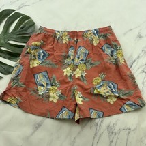 Tommy Bahama Mens Vintage Swim Trunks Size XL Pink Tropical Girl Print Floral - £18.55 GBP