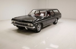 1965 Chevrolet Bel Air blk | 24x36 inch POSTER | classic vintage car - £16.17 GBP