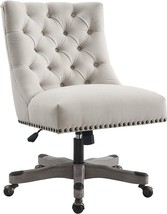 Beige Linon Home Decor Honor Natural Office Chair - £318.10 GBP