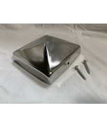 TRUE 4x4 (4&quot;wood post) Stainless Steel Pyramid Fence Post Caps Finial, p... - €11,26 EUR