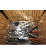 Bulk lot 12+ lb. stainless steel flatware KNIVES ONLY FREE SHIPPING - £18.03 GBP