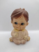 Iwai Industrial Company Rubber Squeaker Toy Vintage 1972 Baby Doll Collectible  - £13.47 GBP