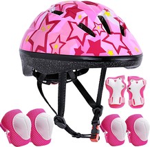 Asslen Kids Bike Helmet Suitable For Ages 3-8 Years Boys Girls, Adjustable - £35.34 GBP