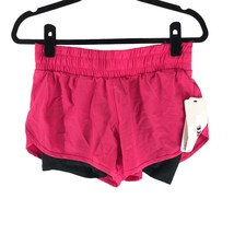 RBX Womens Running Shorts Lined Wicking Stretch Pink S - $9.74