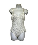 Victoria’s Secret Vintage Gold Label Lace Teddy Bodysuit One Piece Lingerie - £30.62 GBP