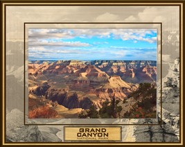 Grand Canyon National Park with Border Laser Engraved Wood Picture Frame... - £42.30 GBP