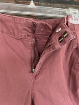 A New Day Cropped Pants Size 6 Stretch Salmon Pink Dress Slacks Office B... - $6.65