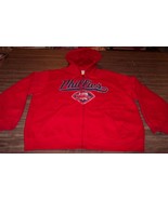 VINTAGE STYLE PHILADELPHIA PHILLIES MLB BASEBALL HOODIE SWEATSHIRT MENS XL - $47.18 CAD