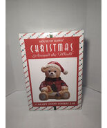 House of Lloyd/Christmas Around The World 10.75&quot;  A Beary Good Cookie Ja... - $26.72