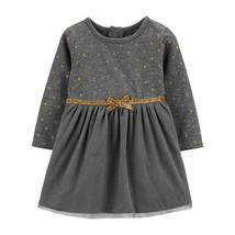 Carters Baby Girls Glitter Dot Dress - £8.99 GBP