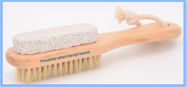 Foot Avon Double Sided Wooden Foot Brush with Pumice Side &amp; Brush Side (... - $14.80