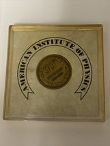 American Institute Of Physics 50th Anniversary Commemorative Coin 1931-1981 - $44.50