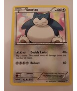 Pokemon 2012 B&amp;W Boundaries Crossed Snorlax 109/149 Single Trading Card NM - $59.99