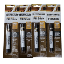 4 Pack Rust-oleum Wood Repair Fill Stick Quick Easy Color Match Dark Wood - $21.99