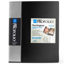 Art Profolio Portfolio 5 X 7 Inches Storage Display Book, 24 Sleeves For... - $14.99
