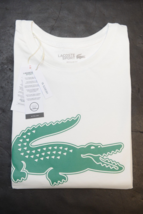Lacoste Sport TH6232 Men&#39;s Ultra Dry Reg Fit Cotton T-Shirt BIG &amp; TALL X... - £37.66 GBP