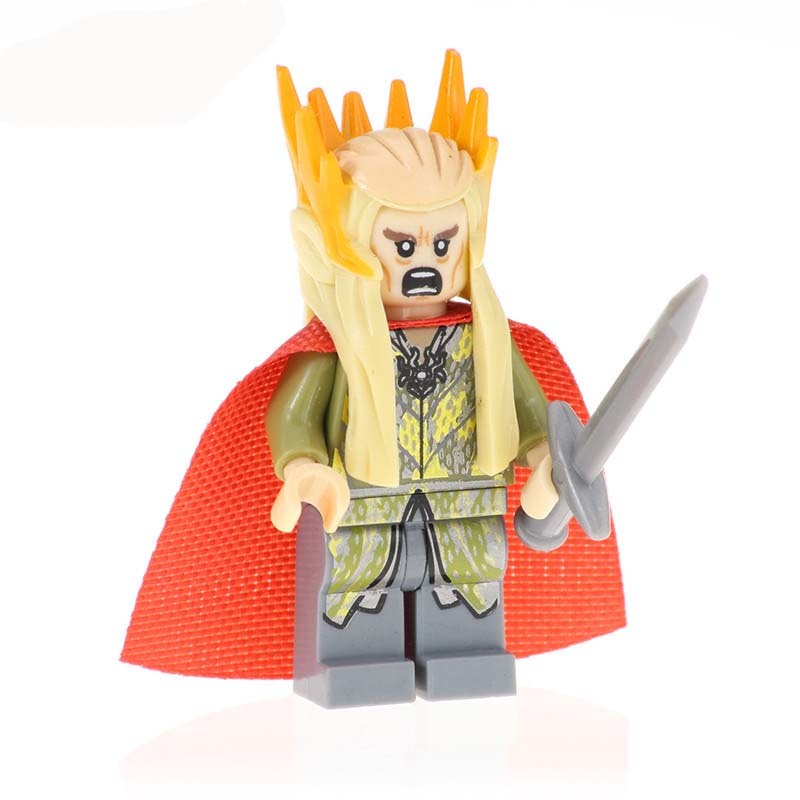 Thranduil Elf Hobbit Lotr Lord Of The Rings Custom Minifigures - $8.46