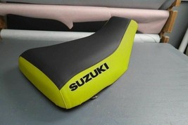 Suzuki 500 Vinson Seat Cover 2002 To 2007 Yellow Sides Black Top Suzuki Logo #E5 - $36.99