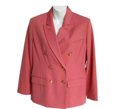 Doncaster Petite Womens Size 8 Jacket Double Breasted Blazer $450 Retail... - $154.79