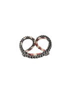 Miss Gummo Womens Chain Checkered 2141248 Headband Multicolor - £39.08 GBP