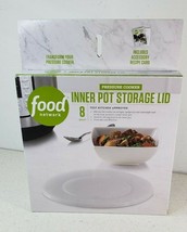 Food Network Inner Pot Storage Silicone Lid For 8 Quart Pressure Cooker NIB  - £9.64 GBP