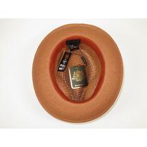 Men's Summer Spring Braid Straw Hat BRUNO CAPELO JULIAN JU924 Brandy/Rust image 4