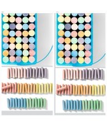 2 SETS OF 50 ct Sidewalk Chalk - TOTAL 100 with Teal Box - Mondo Llama™ - Sealed - $39.37 CAD