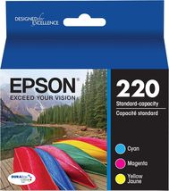 Epson 220 DURABrite Ultra Ink Cartridge, Combo Pack (T220520) - £17.33 GBP