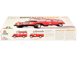 Skill 3 Model Kit Land Rover Fire Truck 1/24 Scale Model by Italeri - $2,541.29 MXN