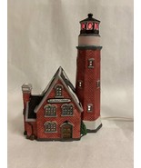 Lemax Village Collection Plymouth Corners Porcelain Lighted House Rocky ... - £23.36 GBP