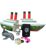 Titanic Themed Dive Toy Sinking Ship Hidden Treasure Combo Pack Catch An... - £56.28 GBP