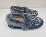 Skechers Women&#39;s Cozy Campfire Slumber party Indoor Outdoor Slipper Navy... - $35.62