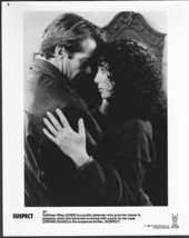 Cher &amp; Dennis Quaid - Suspect Movie Promo Press Photo (1987) - $15.75