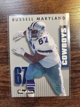 1992 Skybox Primetime #221 Russell Maryland - Dallas Cowboys-NFL -Freshly Opened - £1.57 GBP