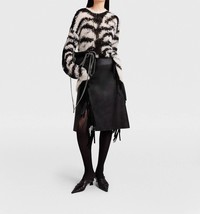Stella Mccartney Fringe Skirt Midnight Black - $11,425.89 MXN