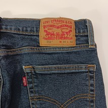 Levi's 513 Men's Denim Blue Cotton Blend Jeans Size 30W×32L Fits (31×30) S40196 image 4
