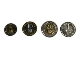2010 Kenya 1 5 10 20 Shillings Coins Rare  Set  Republic of Kenya  BU - $9.35