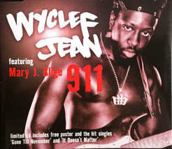 Wyclef Jean Featuring Mary J. Blige - 911 (Cd Single 2000) - £5.34 GBP