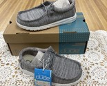 Youth Hey Dude Wally Linen Stone Shoe Size K 10 R1042 - $23.99