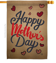 Happy Mothers Day House Flag Mother 28 X40 Double-Sided Banner - £29.01 GBP