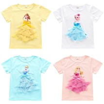 NEW Princess Elsa Aurora Belle Cinderella Sleeping Beauty Frozen Girls S... - £5.57 GBP