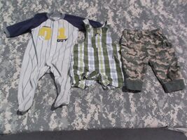 Lot of 3 0-3 Months and 3-6 Months Assorted Clothing 6514 - $15.65