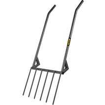 Broad Fork Tool, 6 Tines Hand Tiller Broad Fork, 20 Wide Broad Fork Garden Tool, - £175.22 GBP