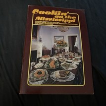 Cooking on the Mississippi Cookbook Gourmet French and English Recipes Vintage - £8.28 GBP