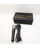 Morgan Power MP-20 Dynamic Wired Microphone – 600 Ohm, Vintage Karaoke/P... - $495.84 MXN