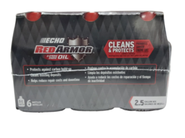 (12) Genuine OEM ECHO Red Armor 2 Cycle Oil 2.5 Gallon Mix 50:1 6550025 6.4oz - £208.37 GBP