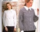 Vogue V9333 Misses 14 to 22 Kathryn Brenne Button Front Shirt Sewing Pat... - $23.14