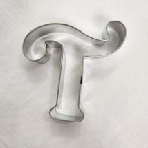 Cookie Cutter Initial Letter T Wilton Brand Monogram Metal - $7.92